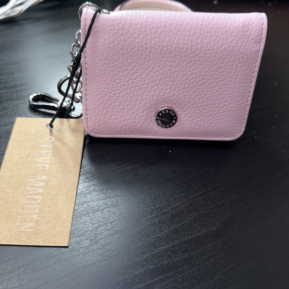 Steve Madden pink wallet